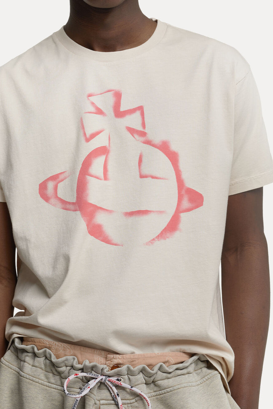 Vivienne Westwood Stencil Classic, Beige, T-Shirt