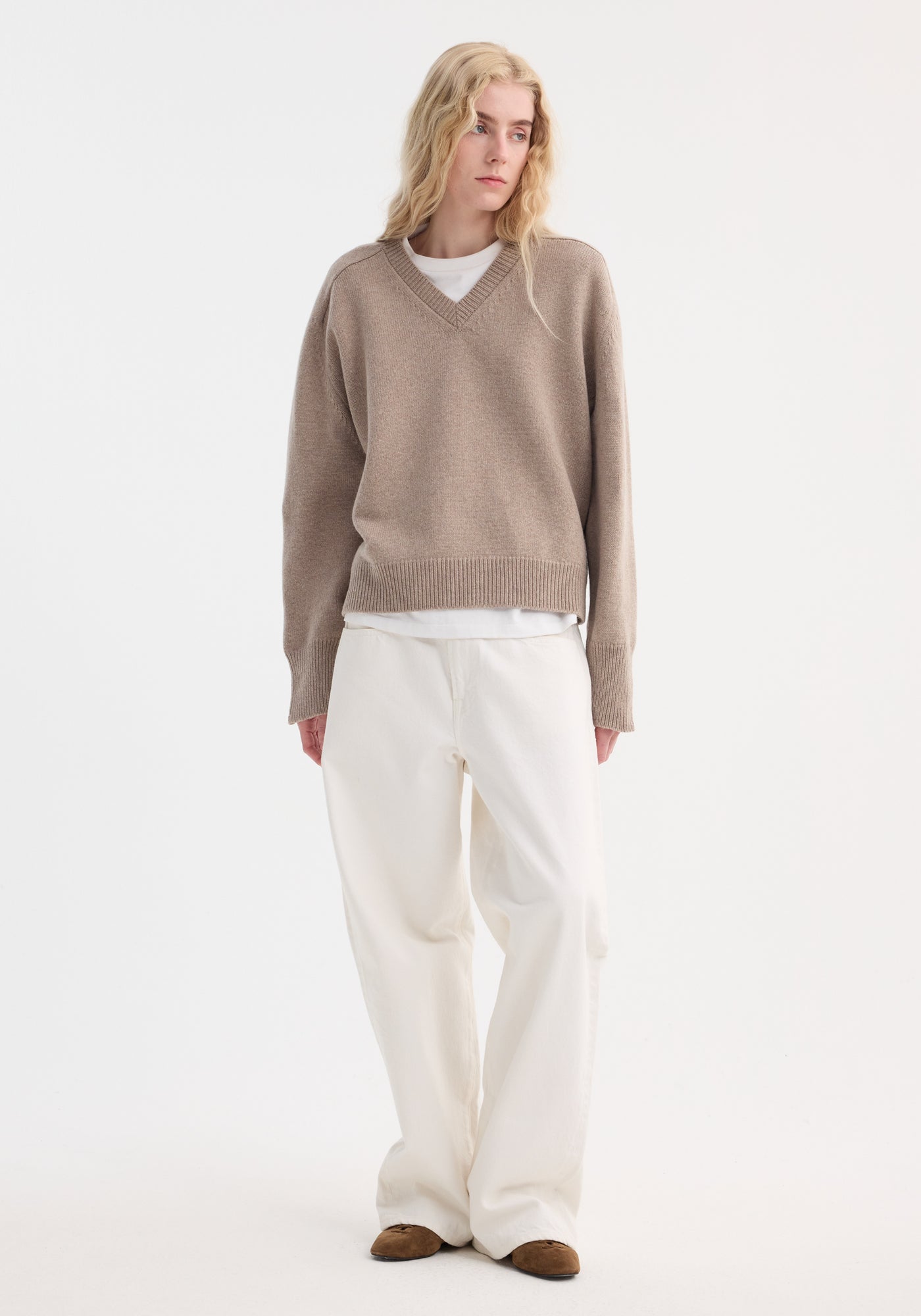 Róhe, Taupe Melange, Jumper