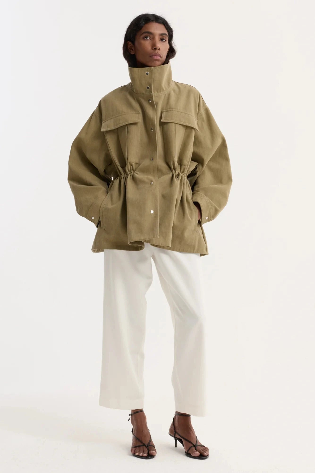 Róhe, Sculptured Safari, Sage, Jacke