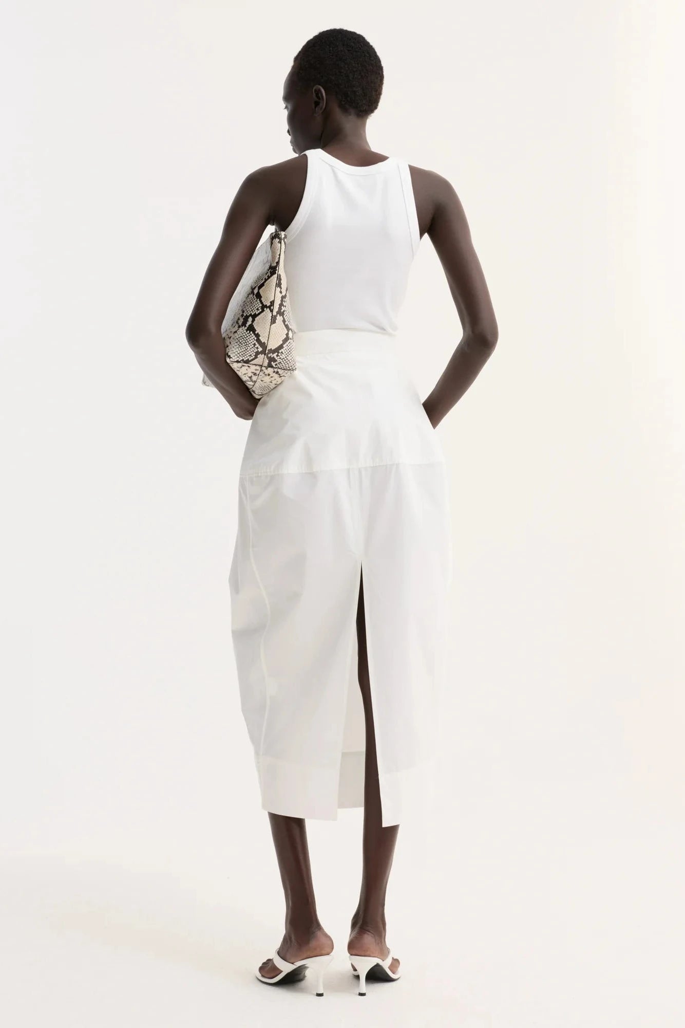 Róhe, Sculptural Poplin, Optic White, Rock