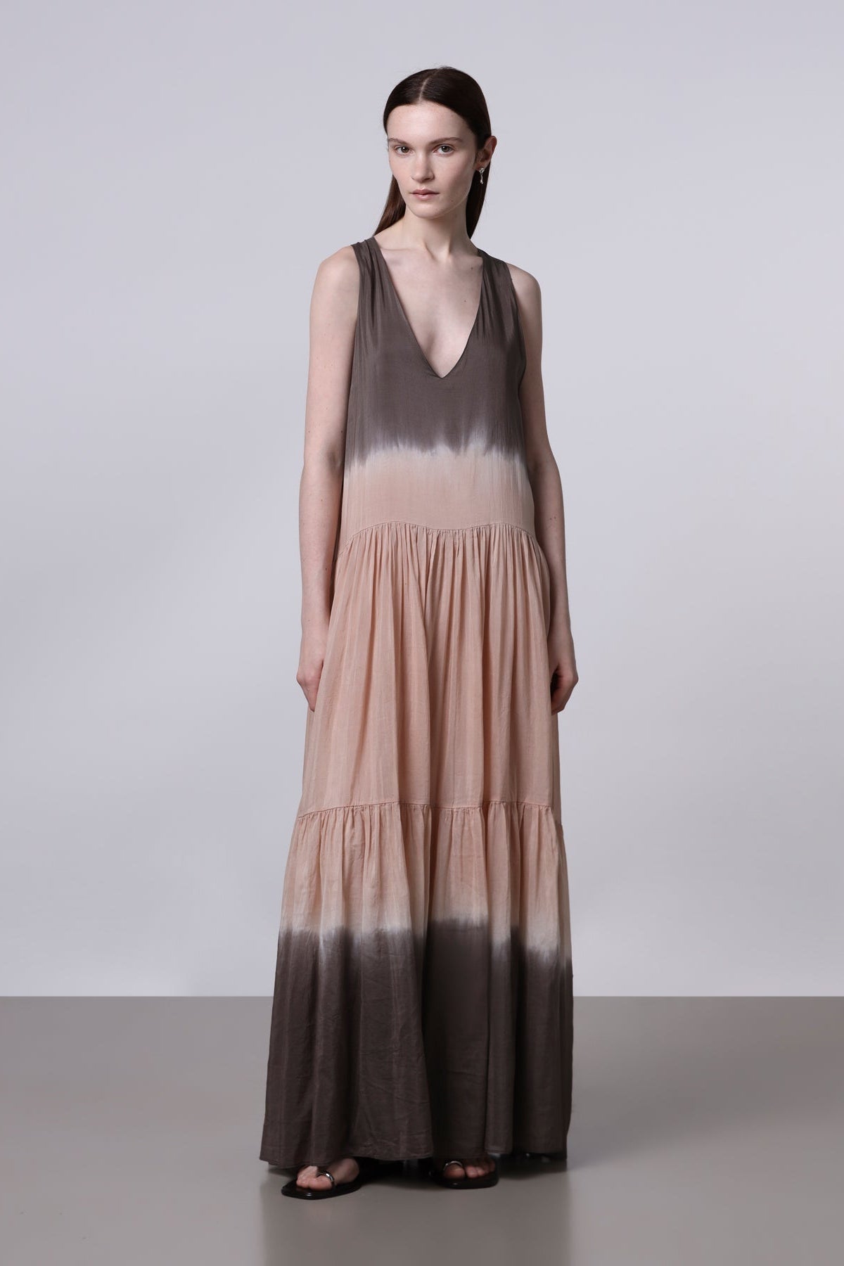 Roberto Collina Woven, Nude/Fango, Kleid