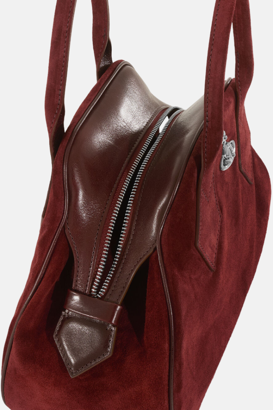 Vivienne Westwood Yasmine Medium, Burgundy, Tasche