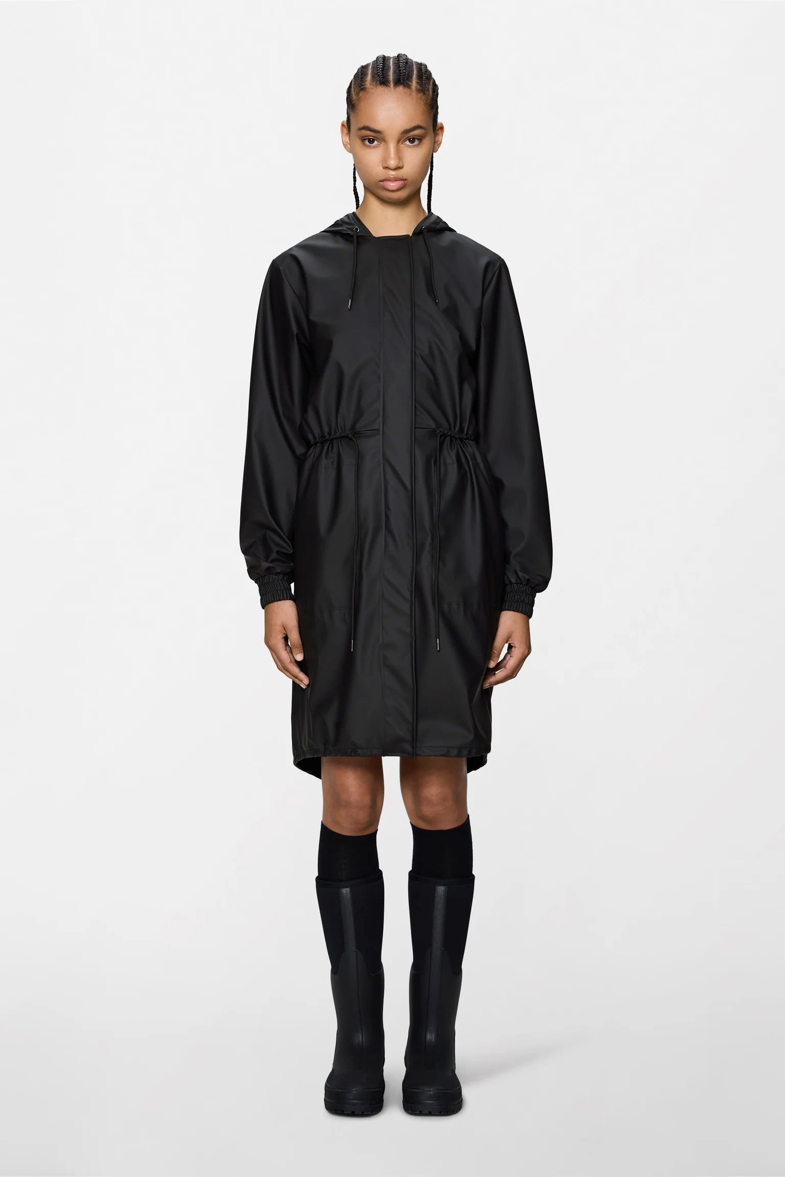 Rains String W Parka W3, Schwarz, Jacke