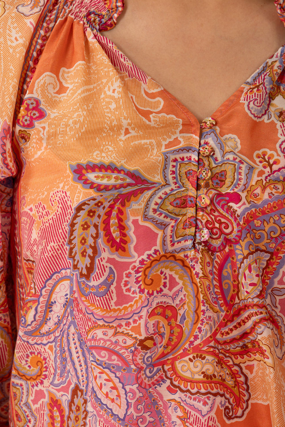 Hale Bob Mallory, Pink, Bluse