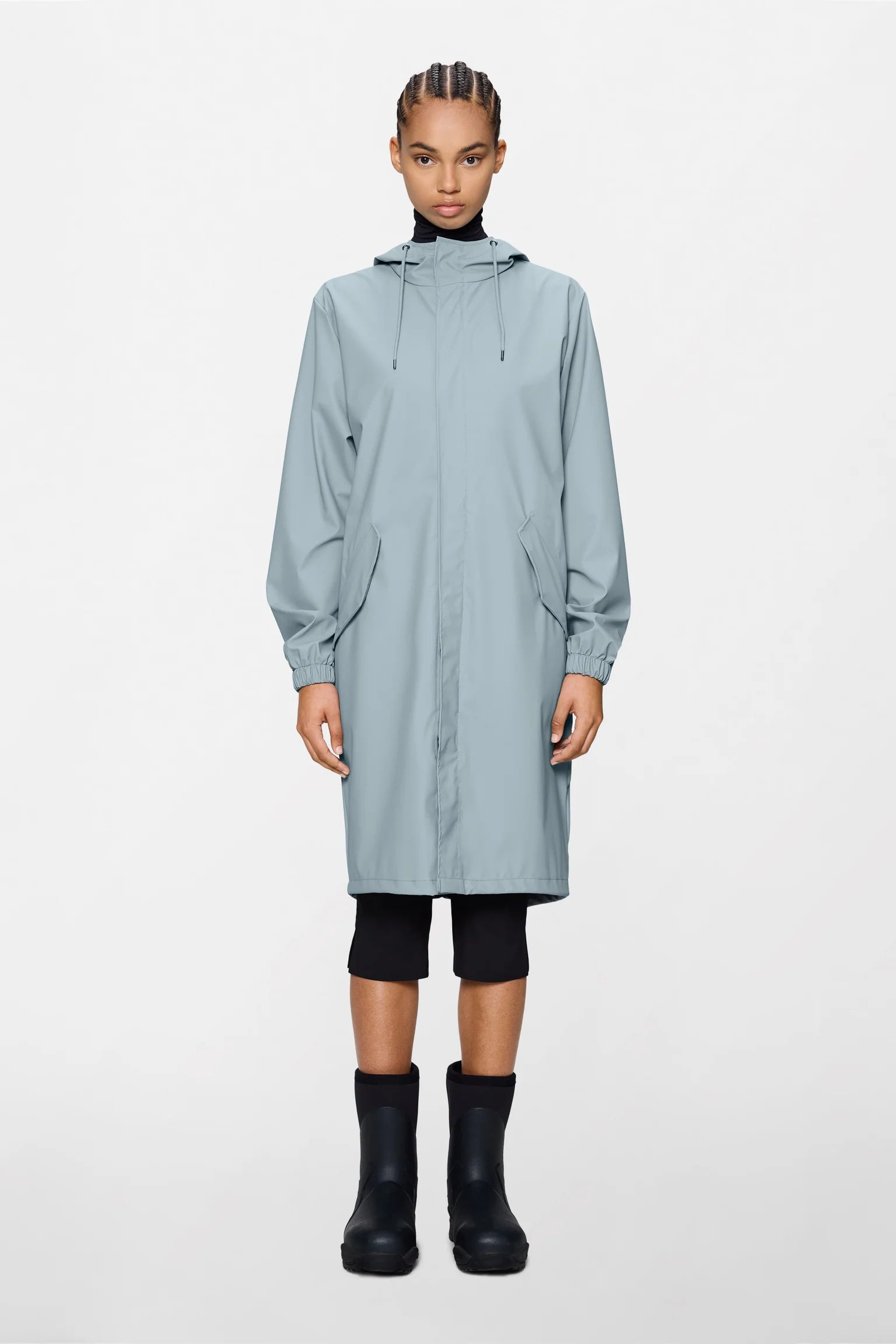Rains Fishtail Parka W3, Pool, Jacke