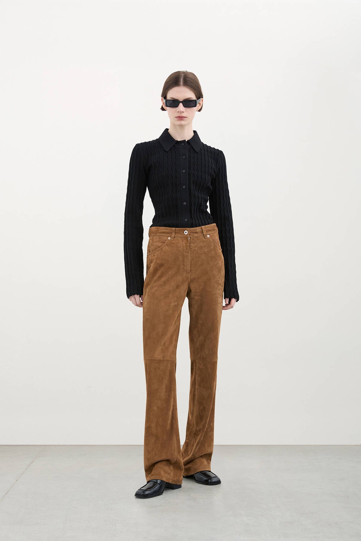 Halfboy, Bran, Bootcut Lederhose