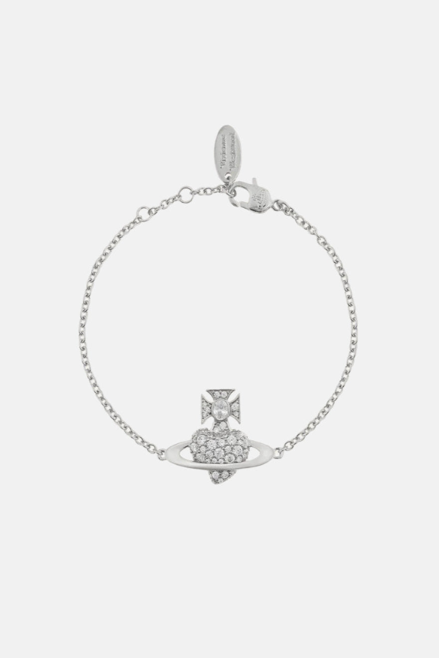 Vivienne Westwood Agnatha, Weiß, Platinum Armband