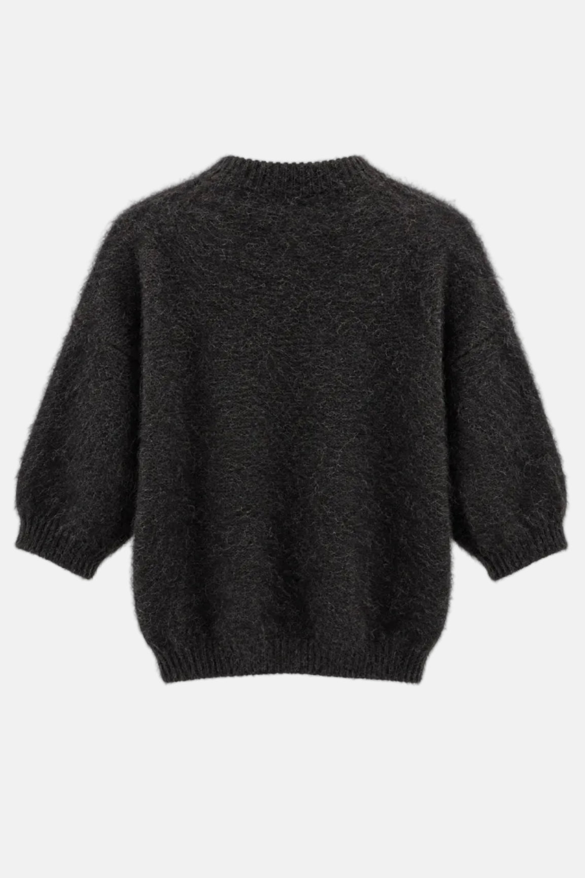 Roberto Girocollo Boxy, Noir, Pull