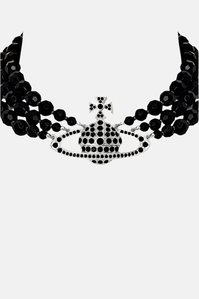 Vivienne Westwood Messaline 3 Row, Choker