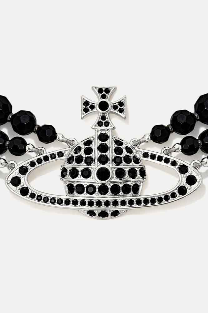 Vivienne Westwood Messaline 3 Row, Choker