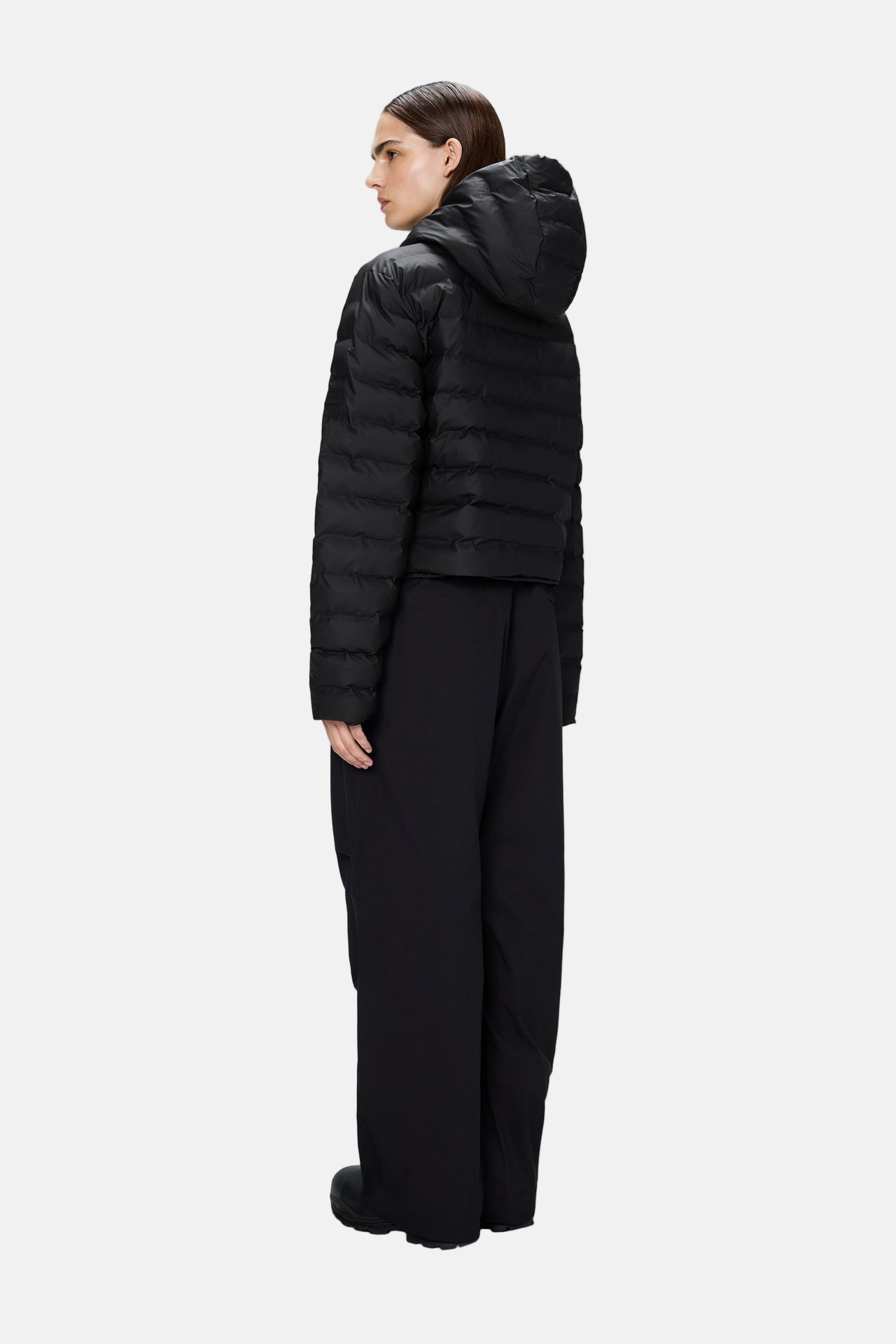 Rains Lohja W3T2, Schwarz, Puffer-Jacke