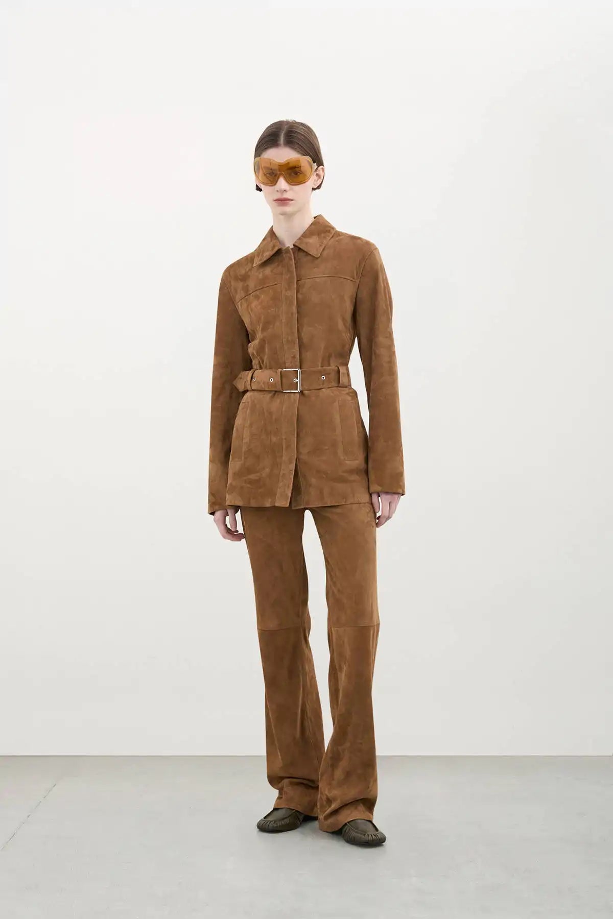 Halfboy, Braun, 70s Lederjacke