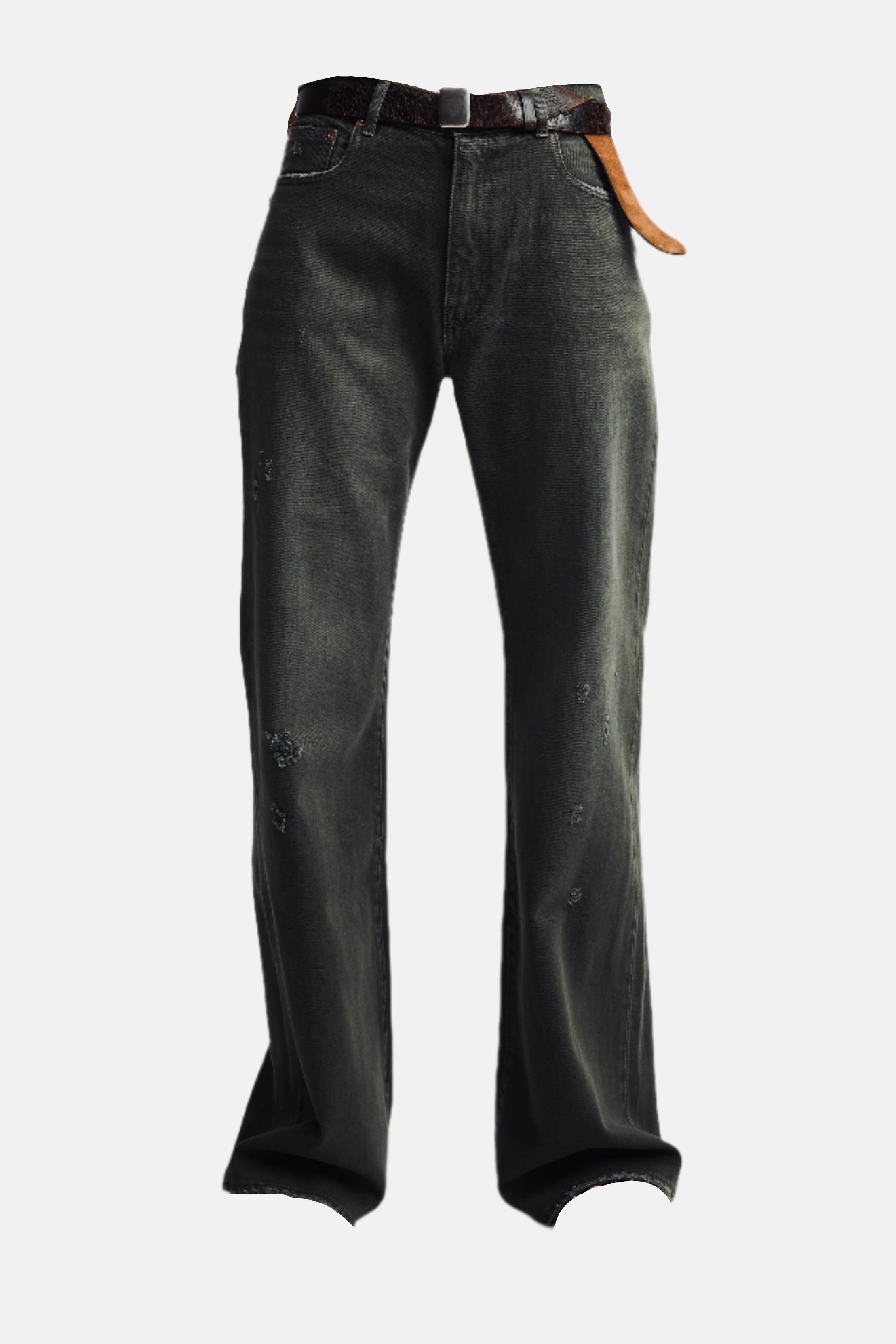 Denimist Dena, Dark Olive, Jeans