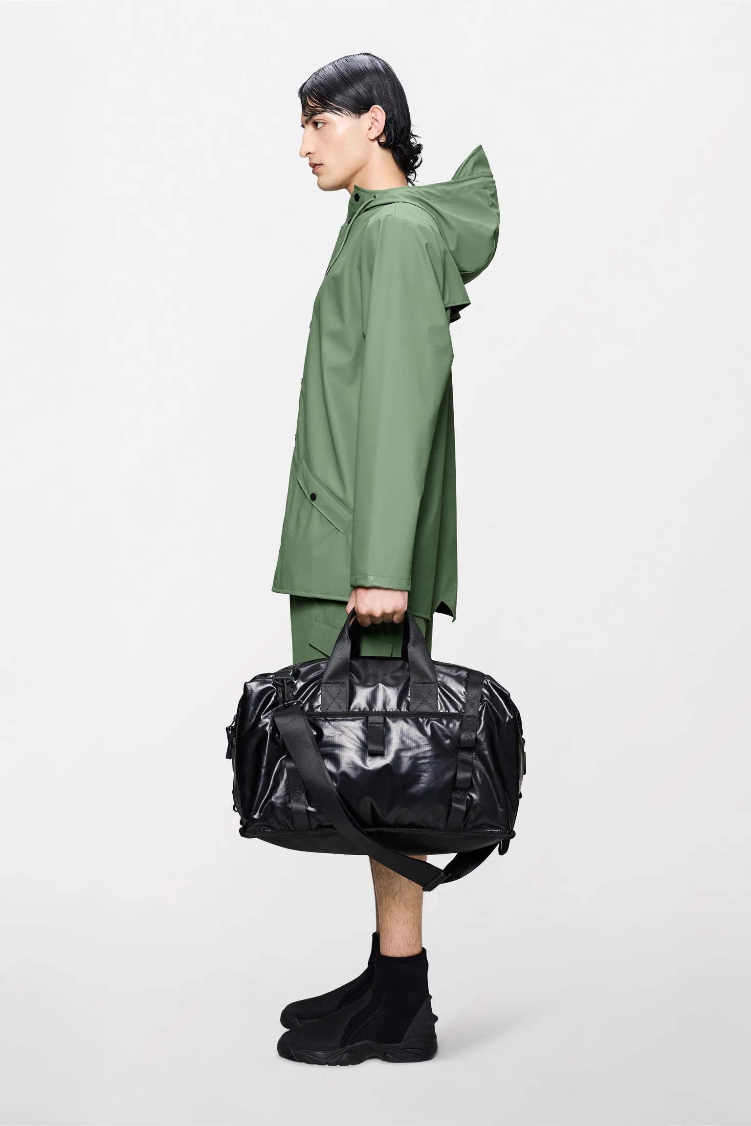 Rains Sibu Weekend Bag W3, Black, Tasche