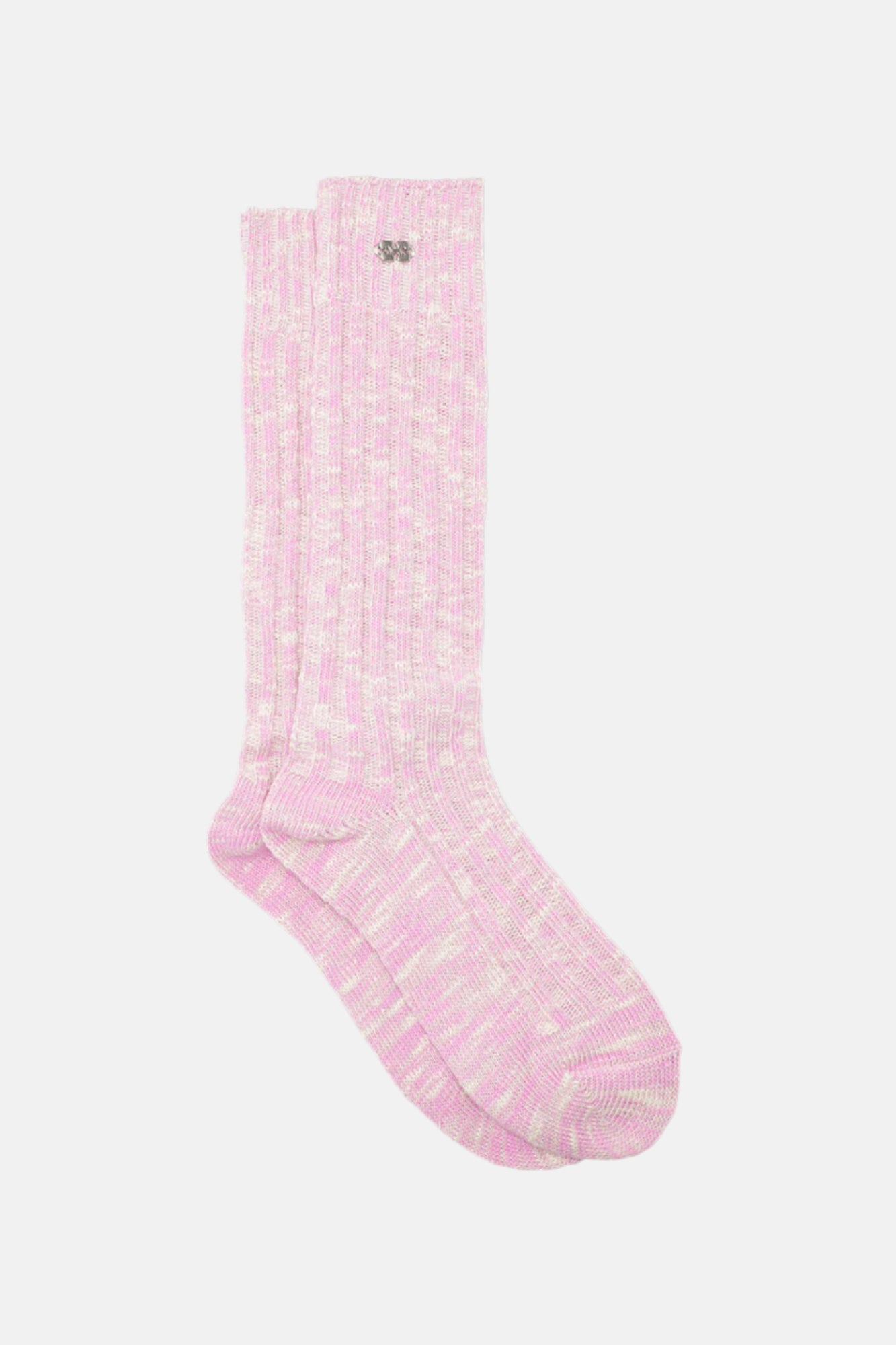 GANNI Chunky Cotton, Pink, Socken