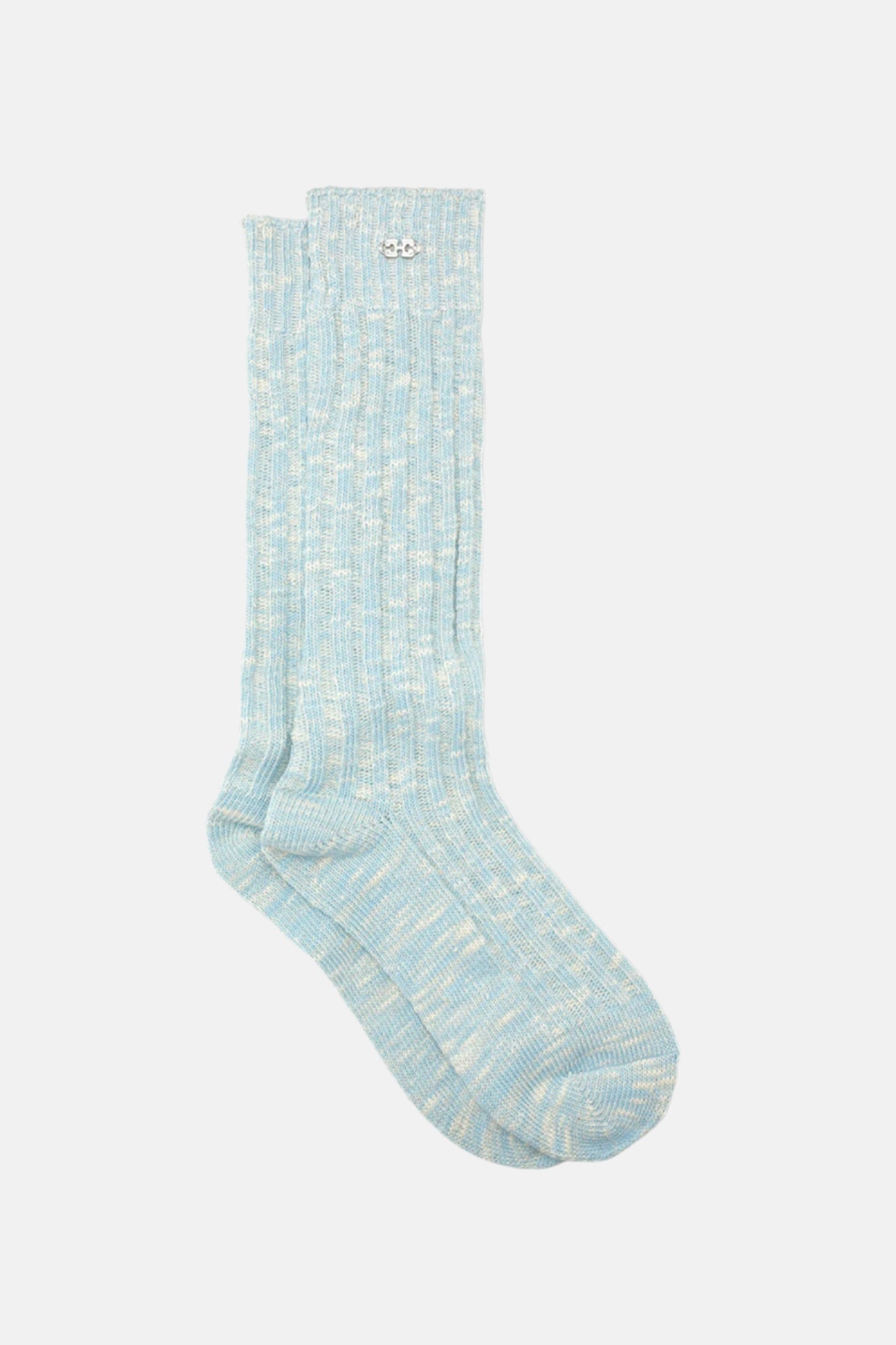 GANNI Chunky Cotton, Icy Blue, Socken