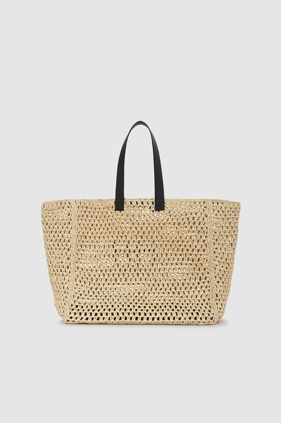 Anine Bing Large Rio Tote, Natural, Tasche