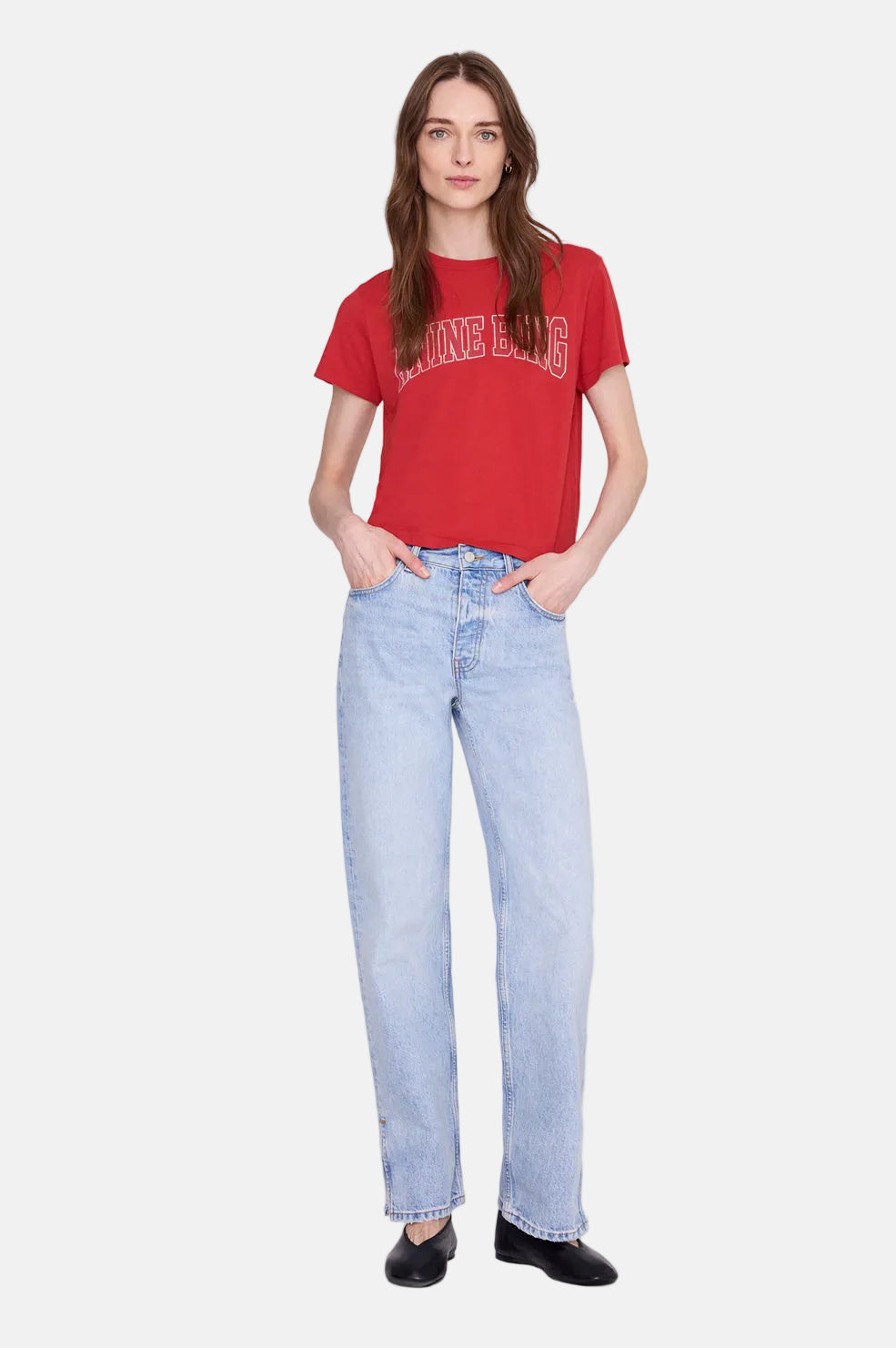 Anine Bing Shelley, Tango Red, T-shirt