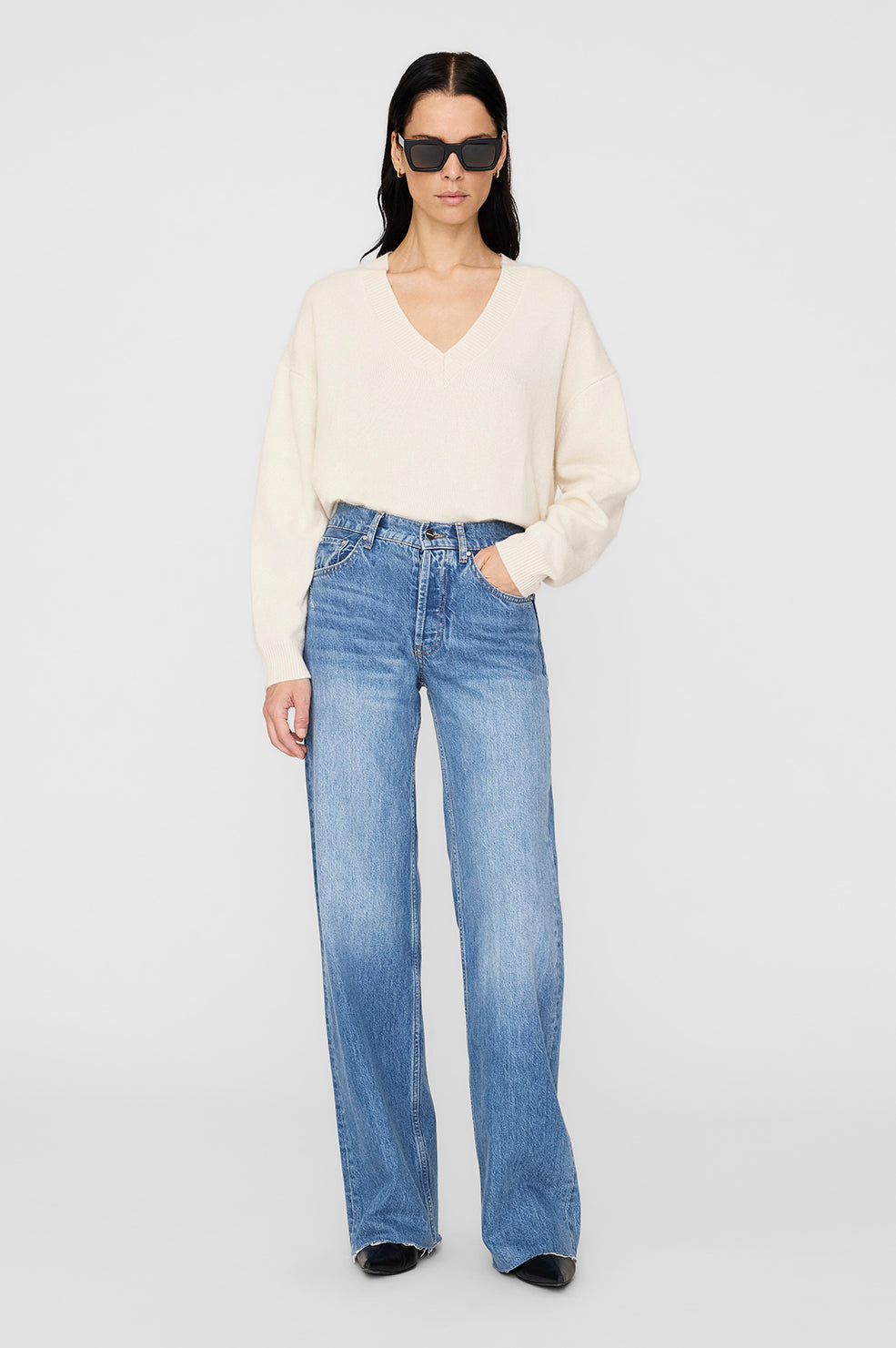 Anine Bing, Hugh, Baltic Blue, Jeans