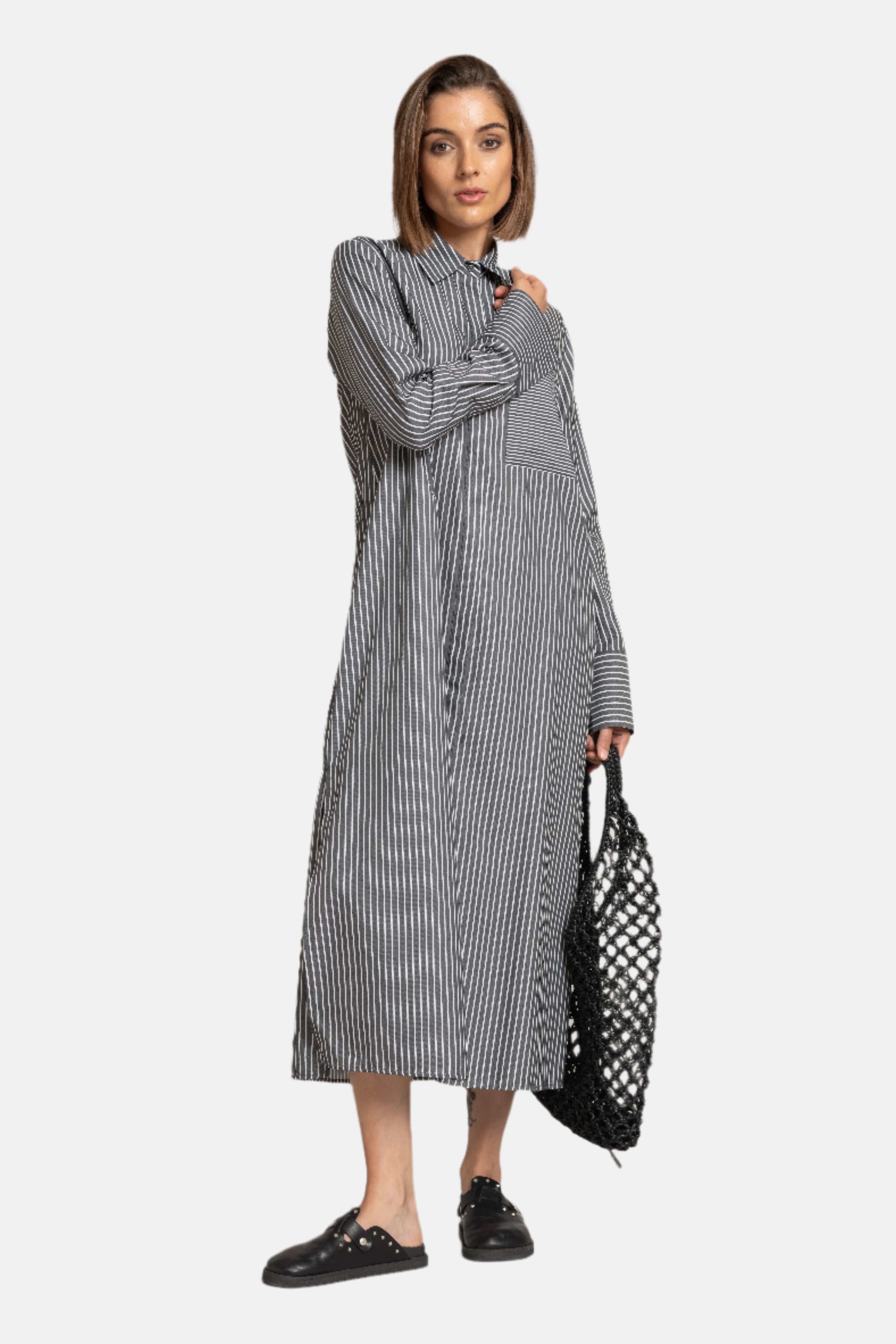Atelier 1985 Alexander, Schwarz/Weiß, Kleid