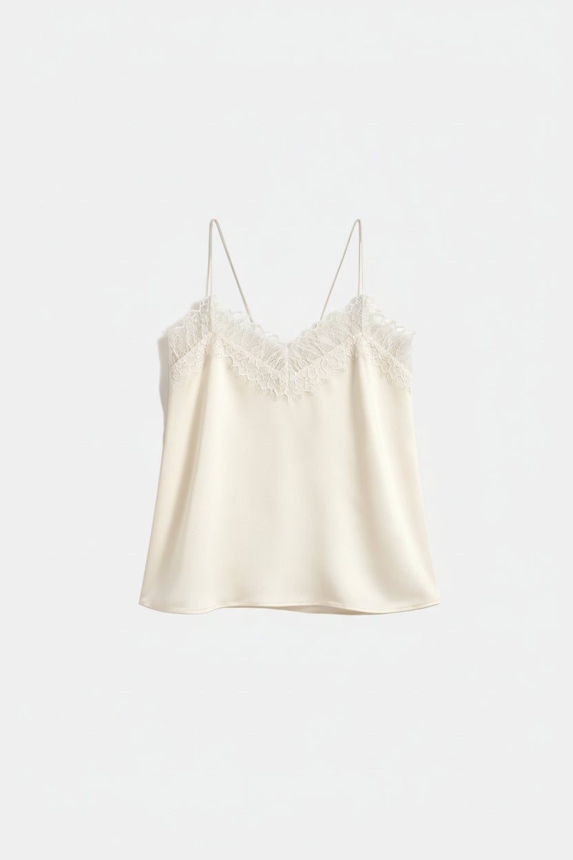 IRO Newin Vanilla Butter Top in Creme