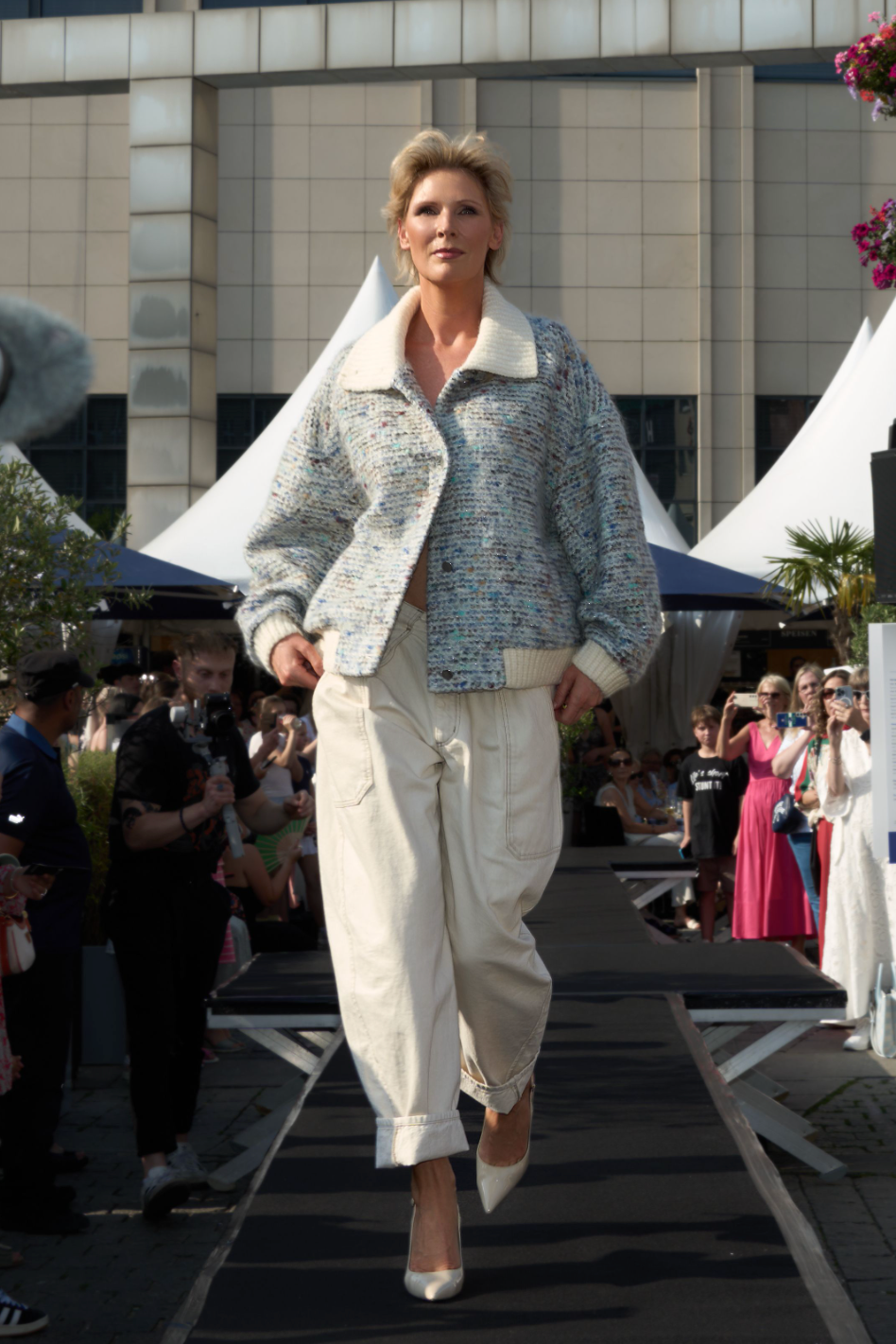 IRO Simone, Grau weiß, Jacke