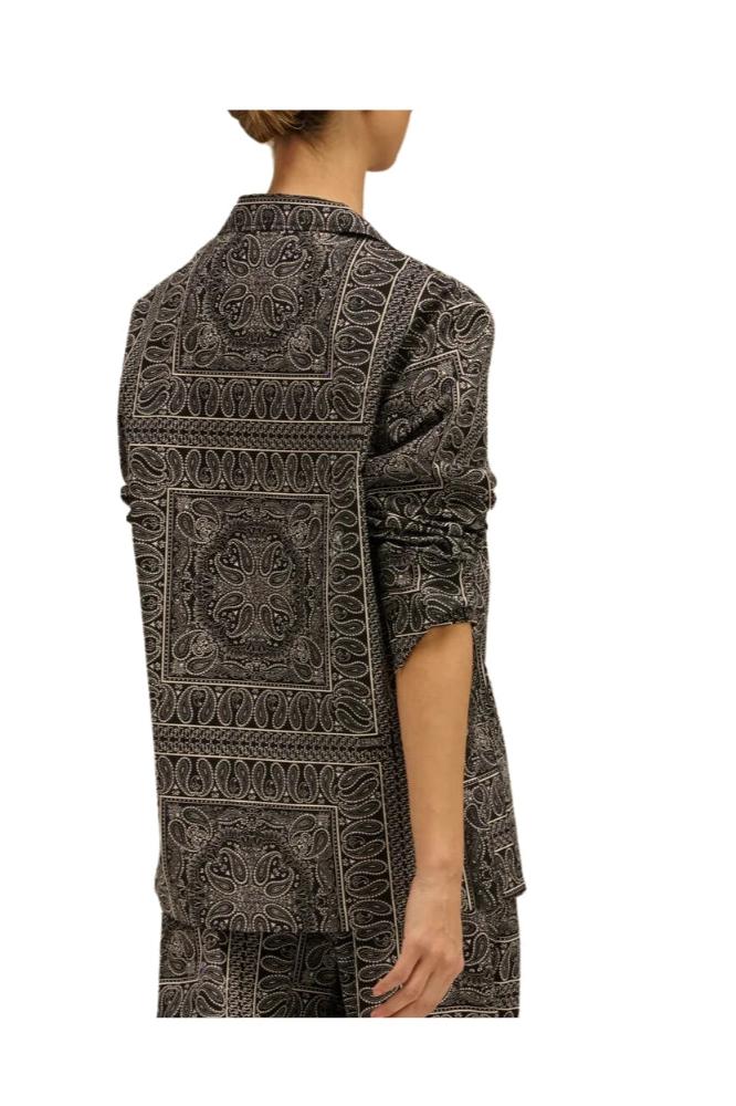 Lebrand Julien Bandana, Black, Bluse