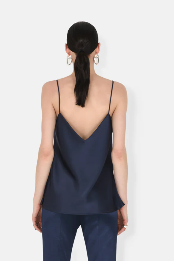 Galvan London Ischia Cami, Midnight, Top