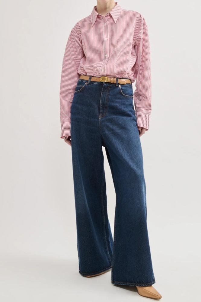 Teurn Studios Elvis, Dark Blue, Baggy Jeans