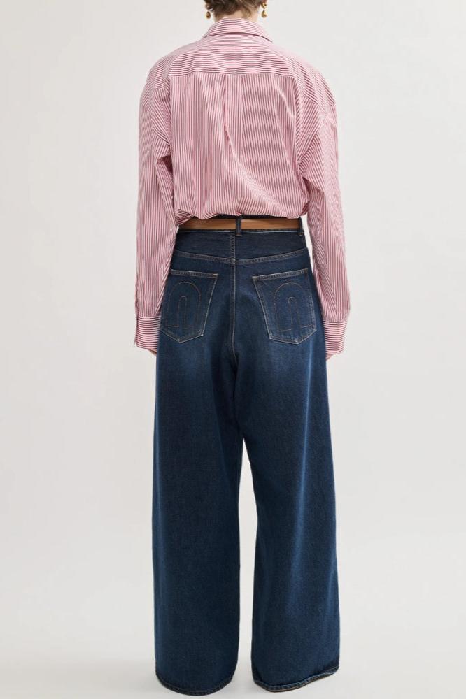 Teurn Studios Elvis, Dark Blue, Baggy Jeans