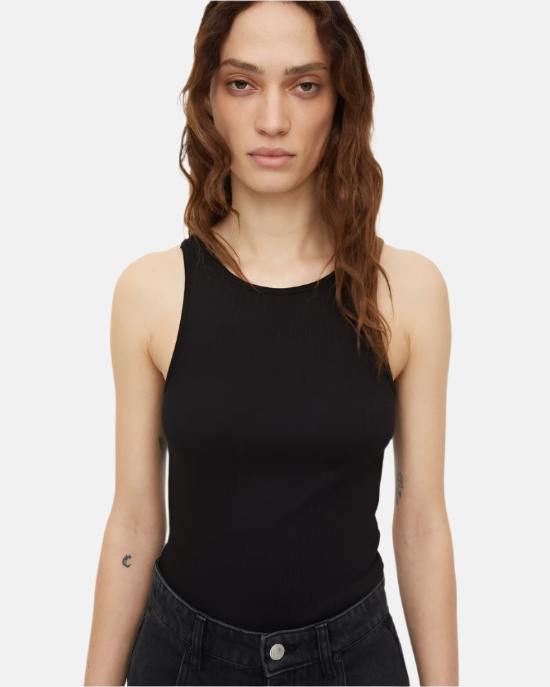 By Malene Birger Amani Tanktop in black