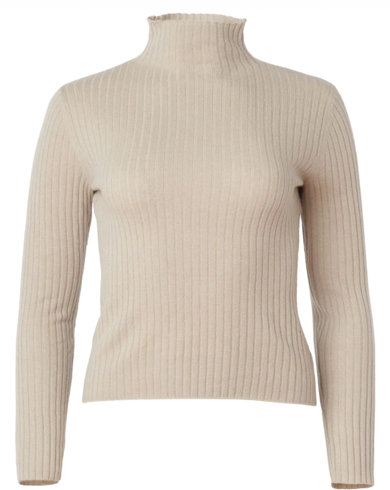 Ariana, Plaza Taupe, Rollkragenpullover