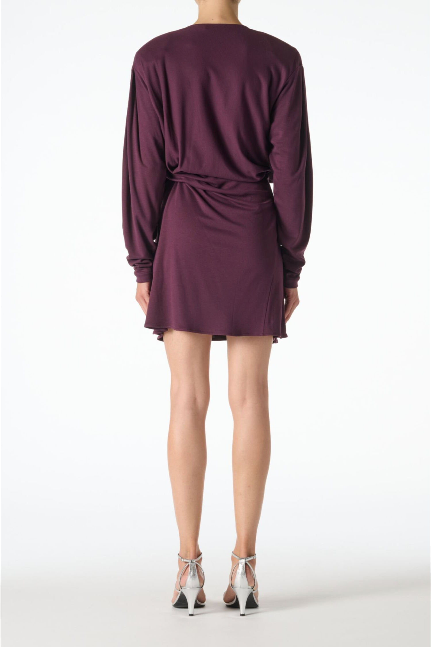 IRO Tamari, Fig, Kleid