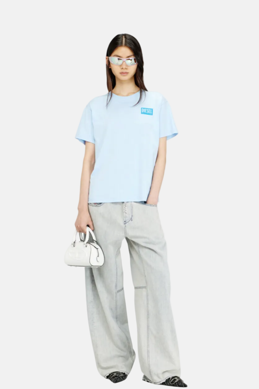 Diesel T-Normy-S6, Blau, T-Shirt