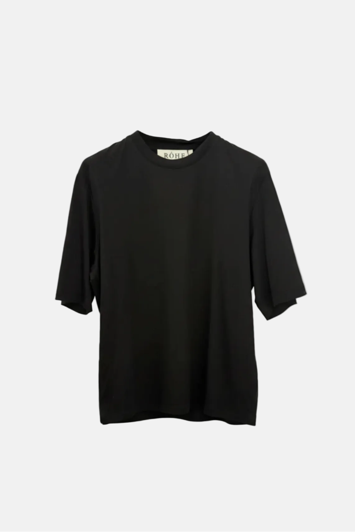 Róhe, Oversized, Black,Shirt