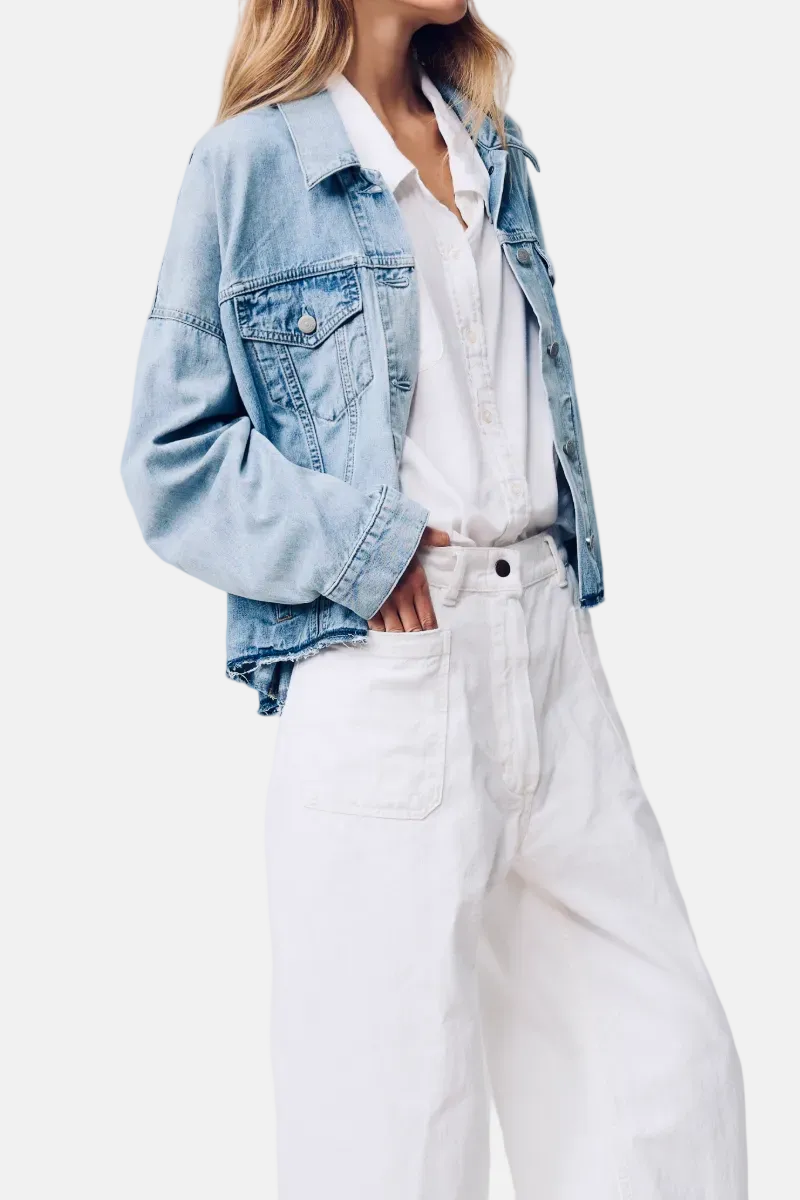 Denimist Oversized Trucker Shacket, Blau, Jacke