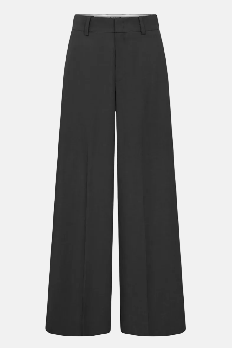 ROSSI Ivon Business Linen, Schwarz, Hose