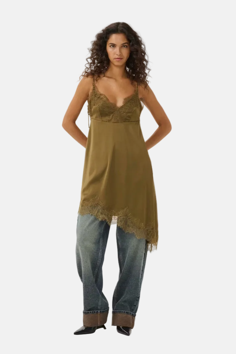 Gestuz Lalou, Military Olive, Kleid