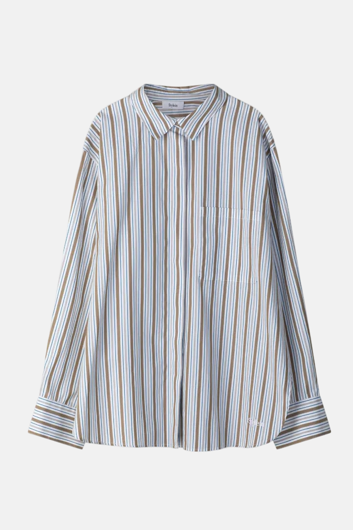 Stylein Jansell, Taupe Stripe, Shirt