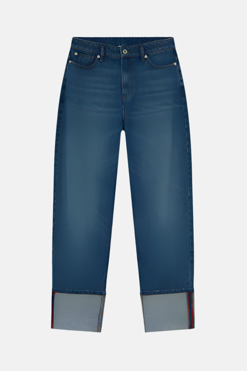 Halfboy Boyfriend, Medium Blue, Jeans