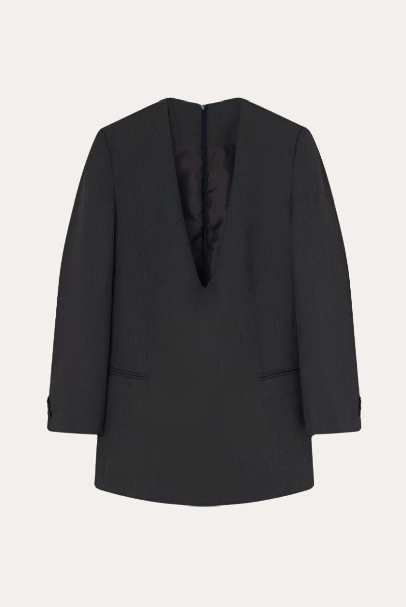 Halfboy Blazer Dress, Grey, Kleid