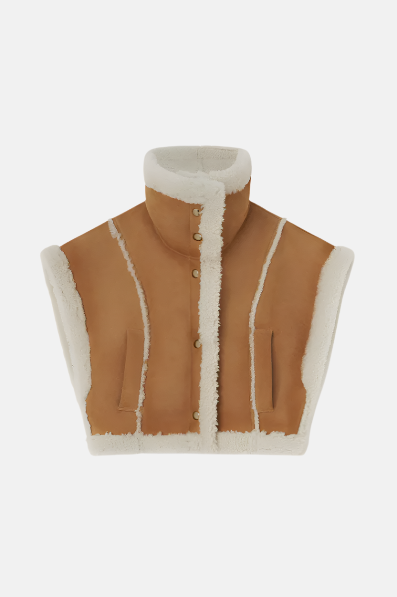 Halfboy Mini Shearling, Honey, Weste