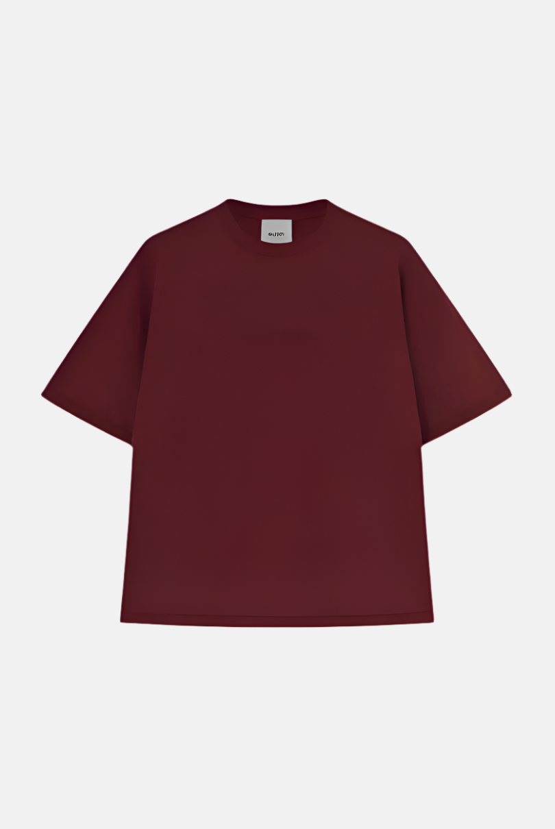 Halfboy Over Shirt, Pomegranate, T-Shirt