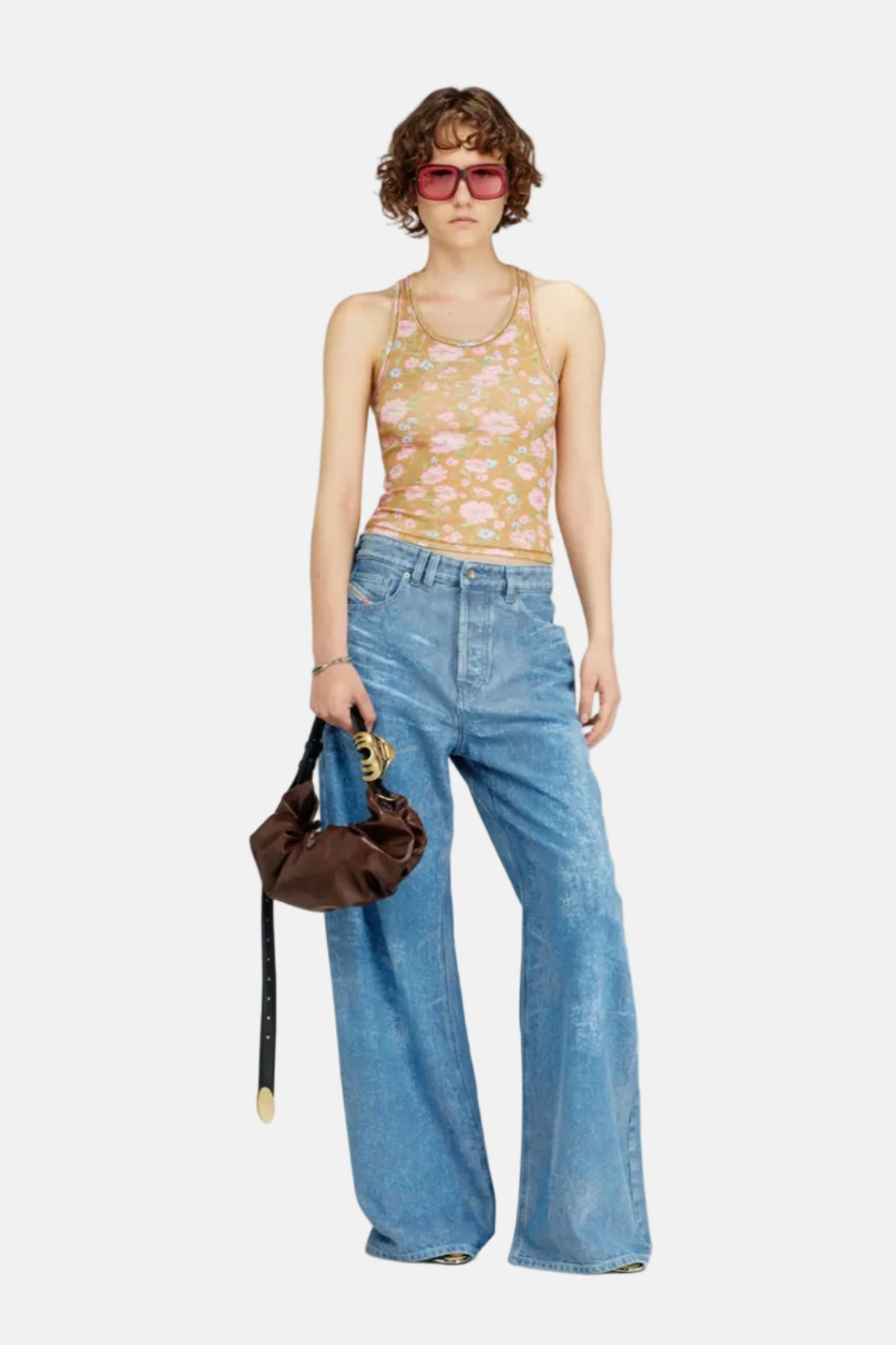 Diesel Grab-D Hobo S, Dunkelbraun, Tasche