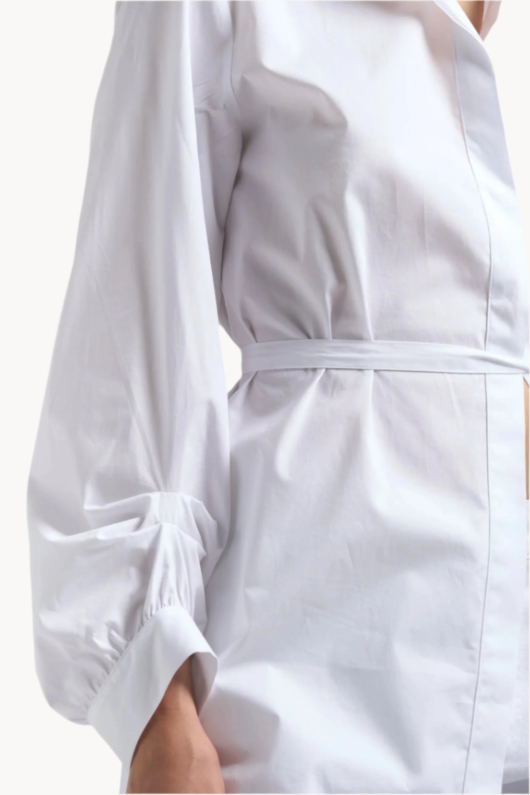 Dondup Abito, Weiß, Hemd-Kleid
