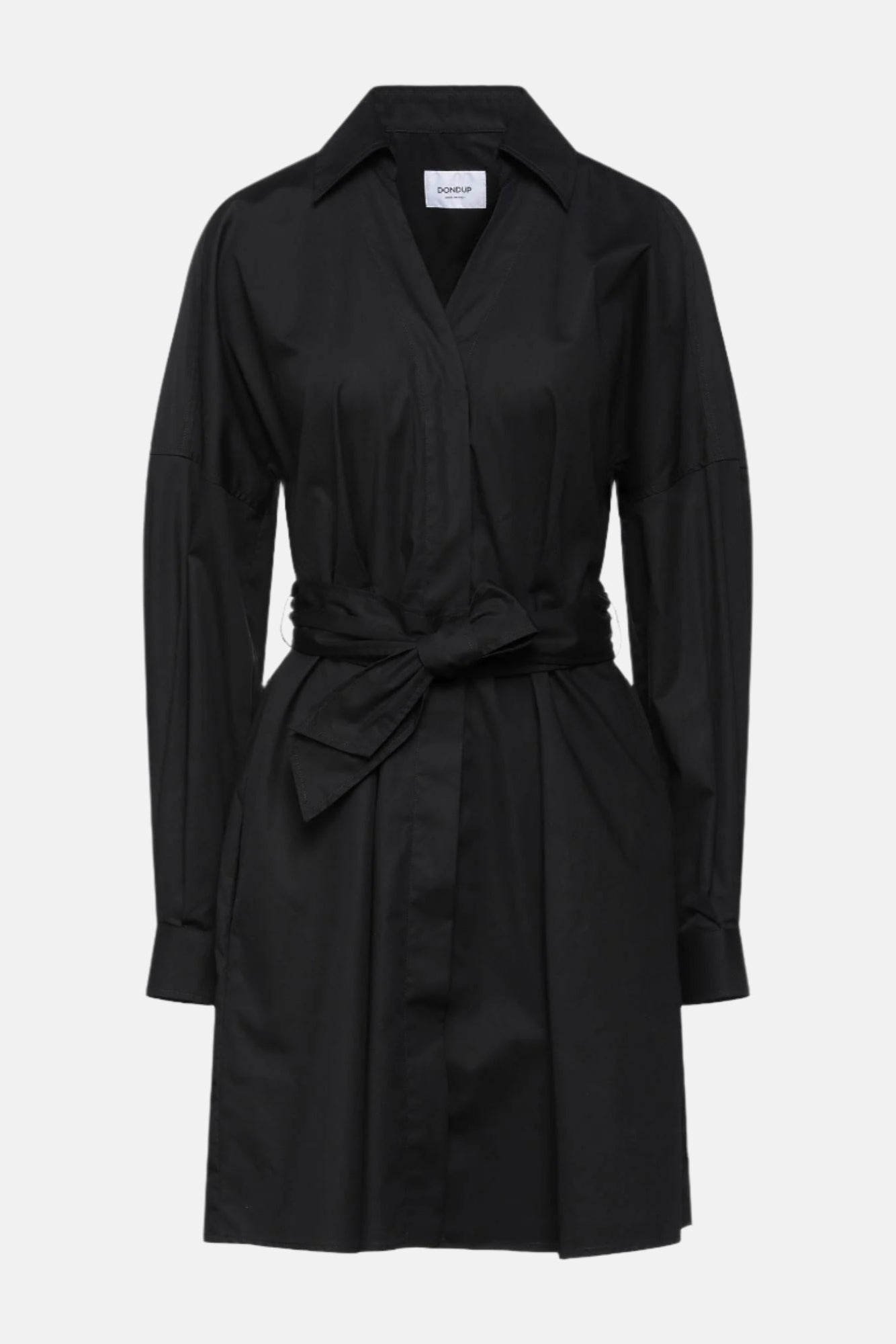 Dondup Abito, Schwarz, Hemd-Kleid