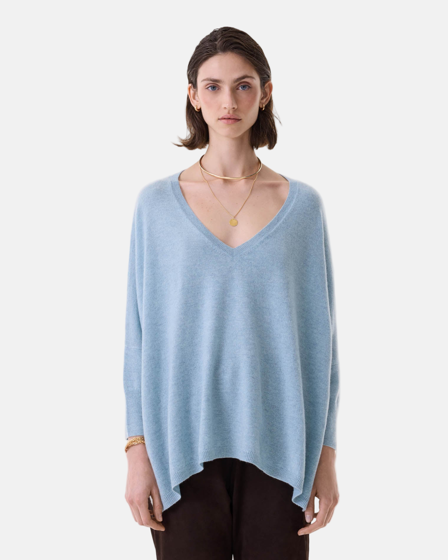 KUJTEN Minie, Bleu Vintage, Sweater
