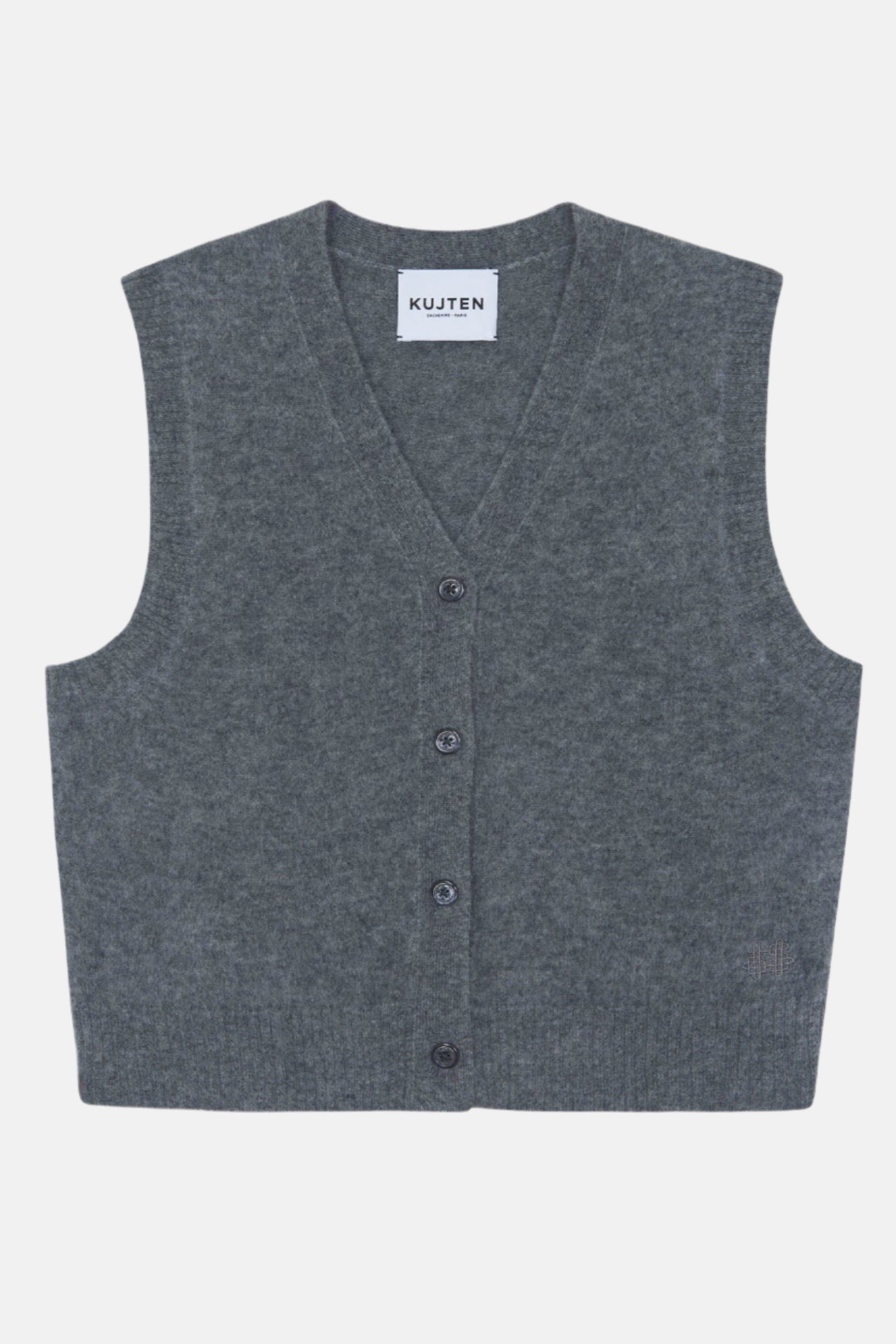 KUJTEN Besuto, Anthracite, Cardigan