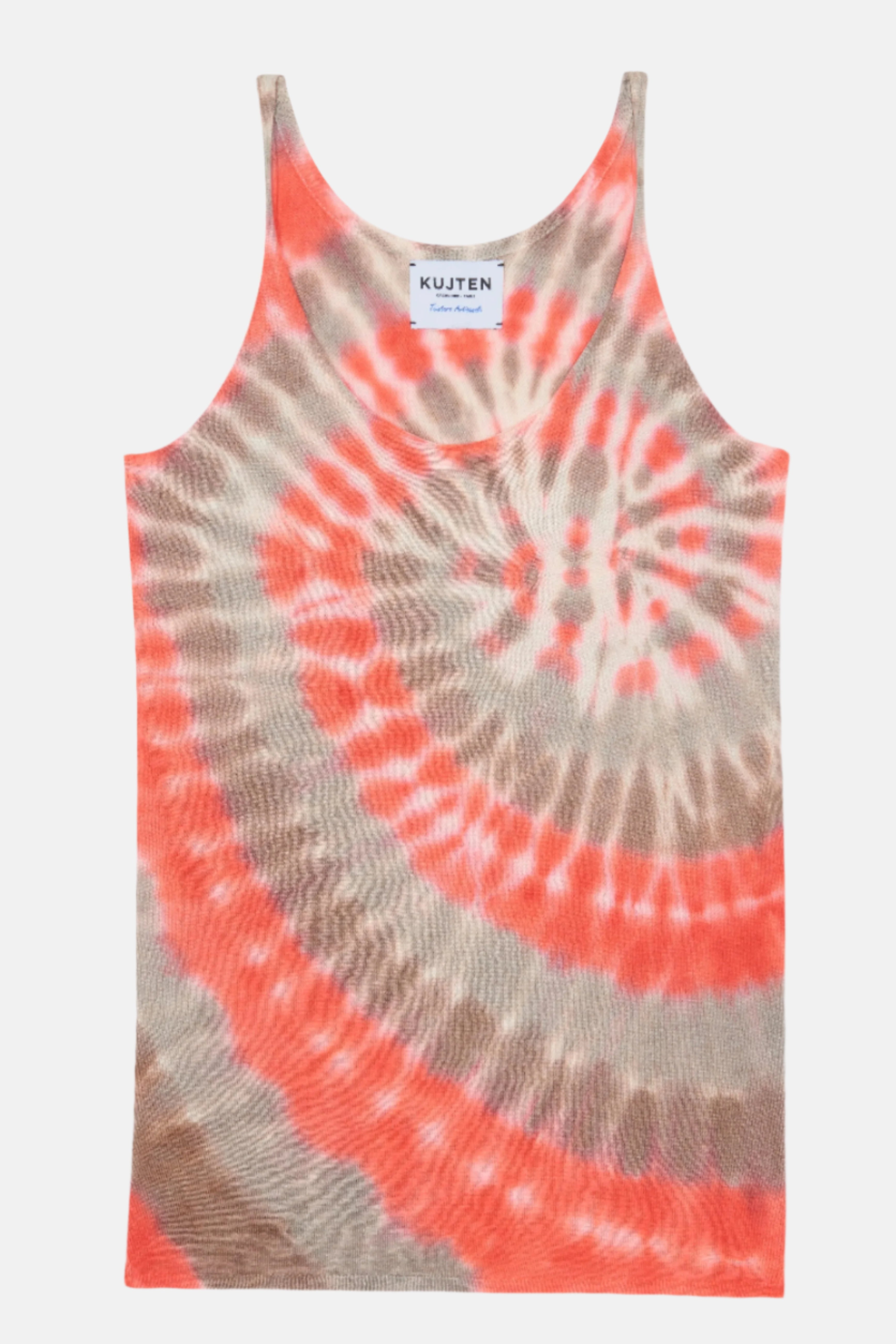 KUJTEN Sof Sunny, Khaki/Hibiskus, Top