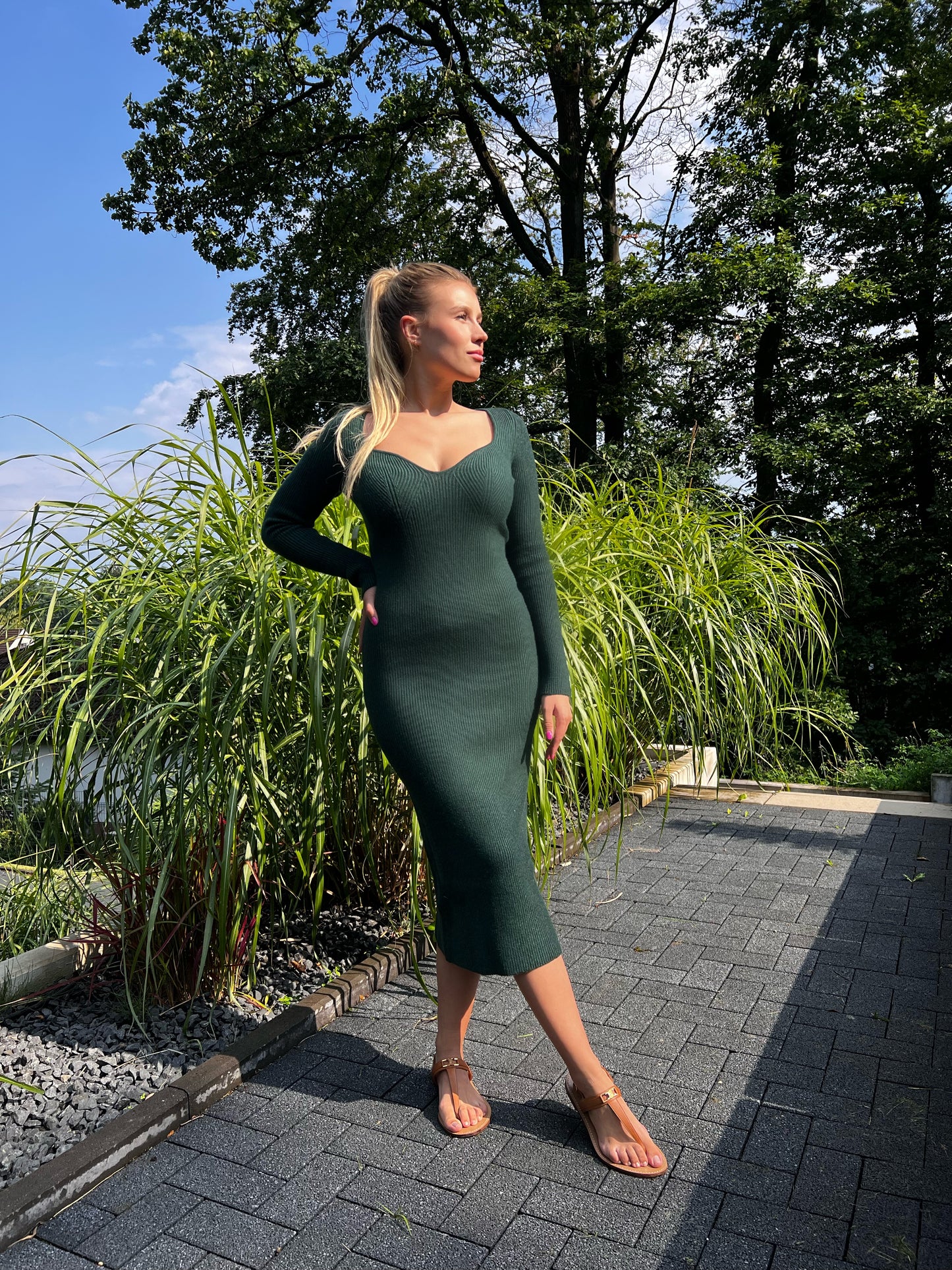 Aubree, Spruce Green, Kleid